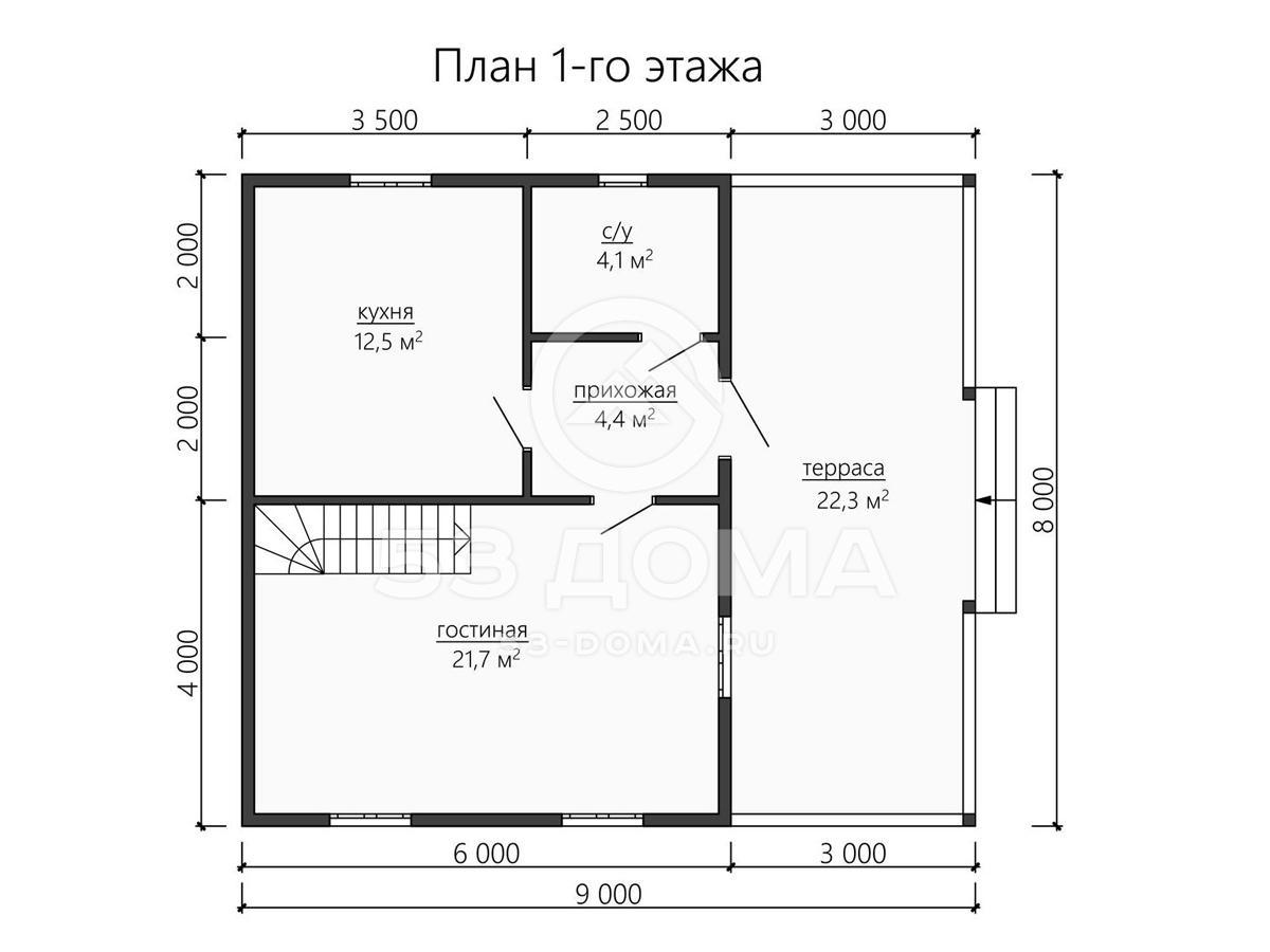 План 1 этаж