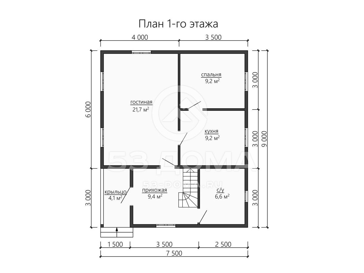 План 1 этаж