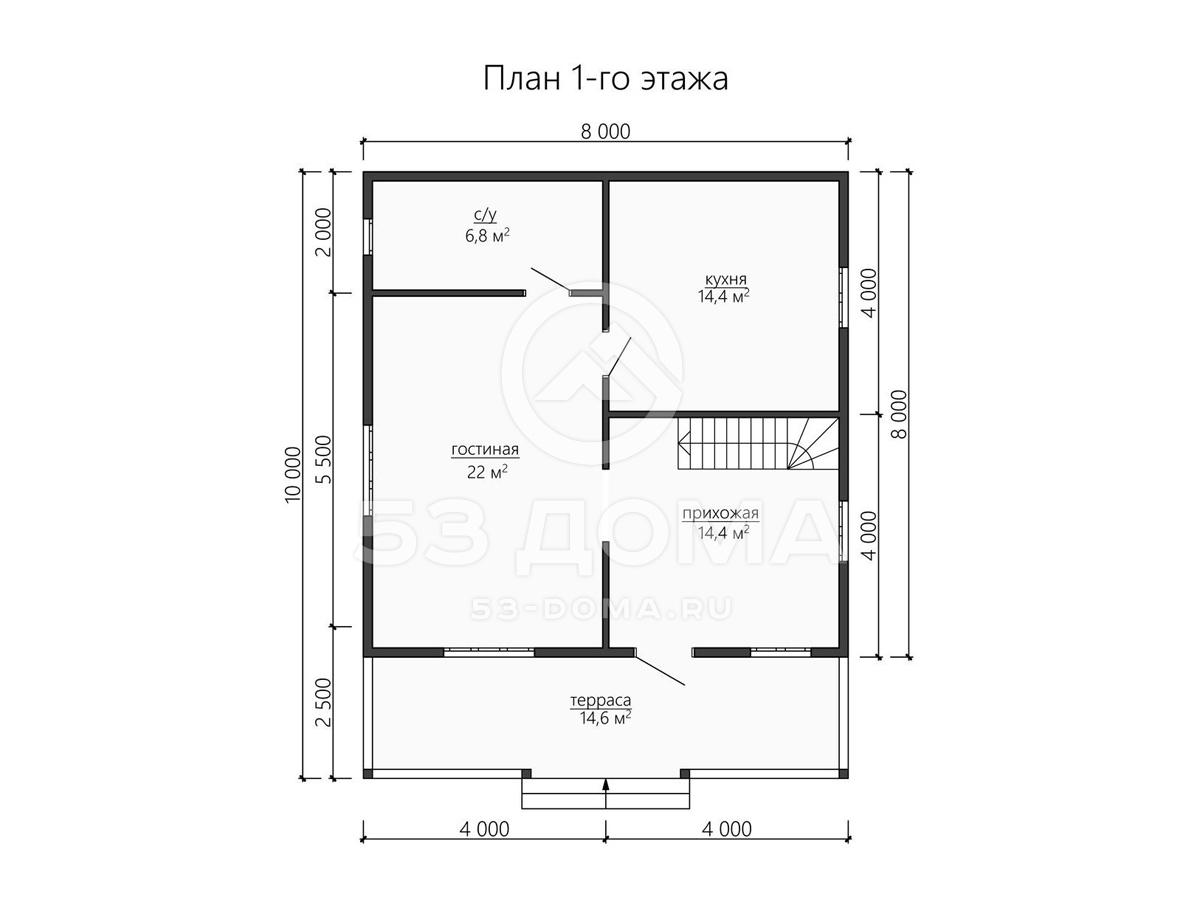 План 1 этаж