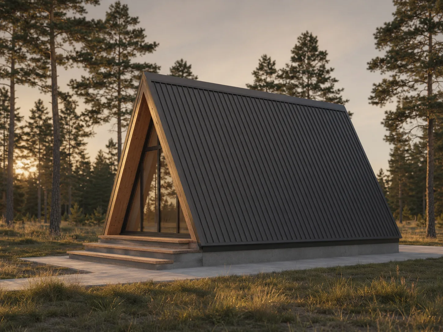 Дом A-Frame ДАФ005