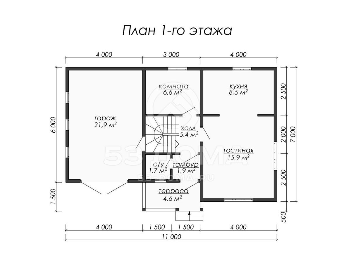 План 1 этаж
