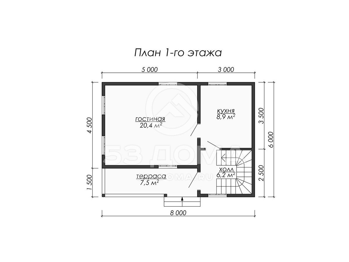 План 1 этаж