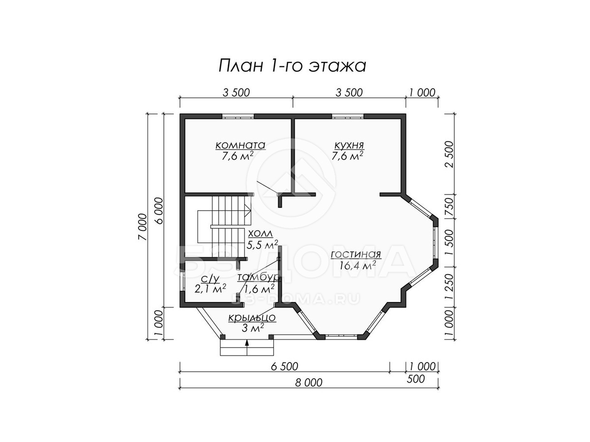 План 1 этаж