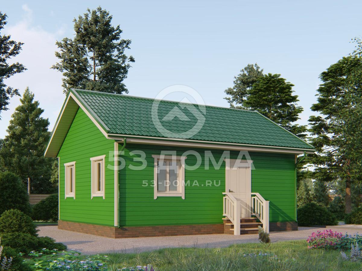 Каркасный дом ДК098