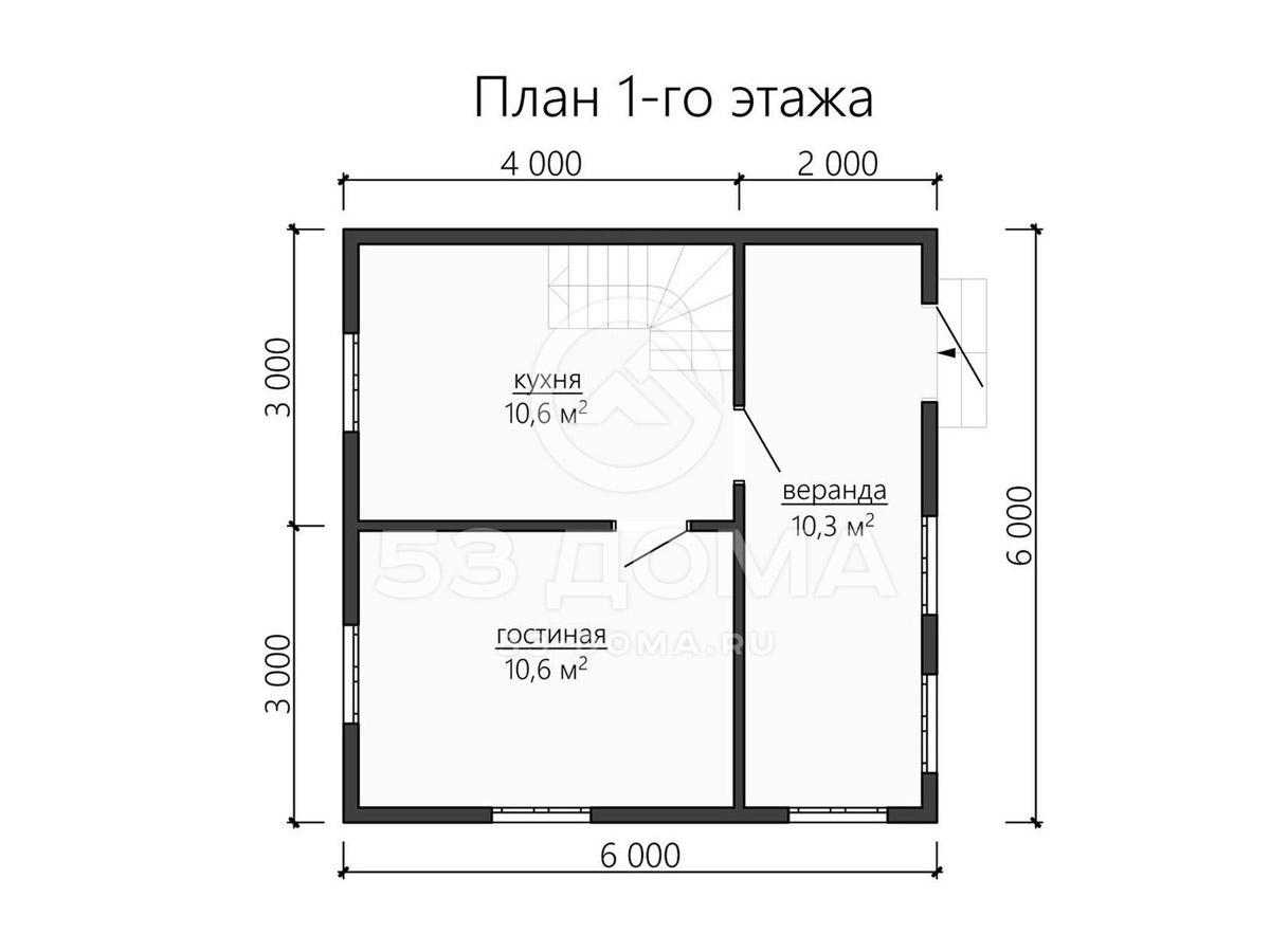 План 1 этаж