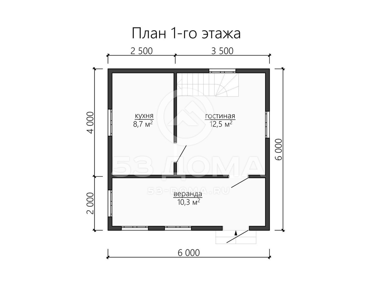 План 1 этаж