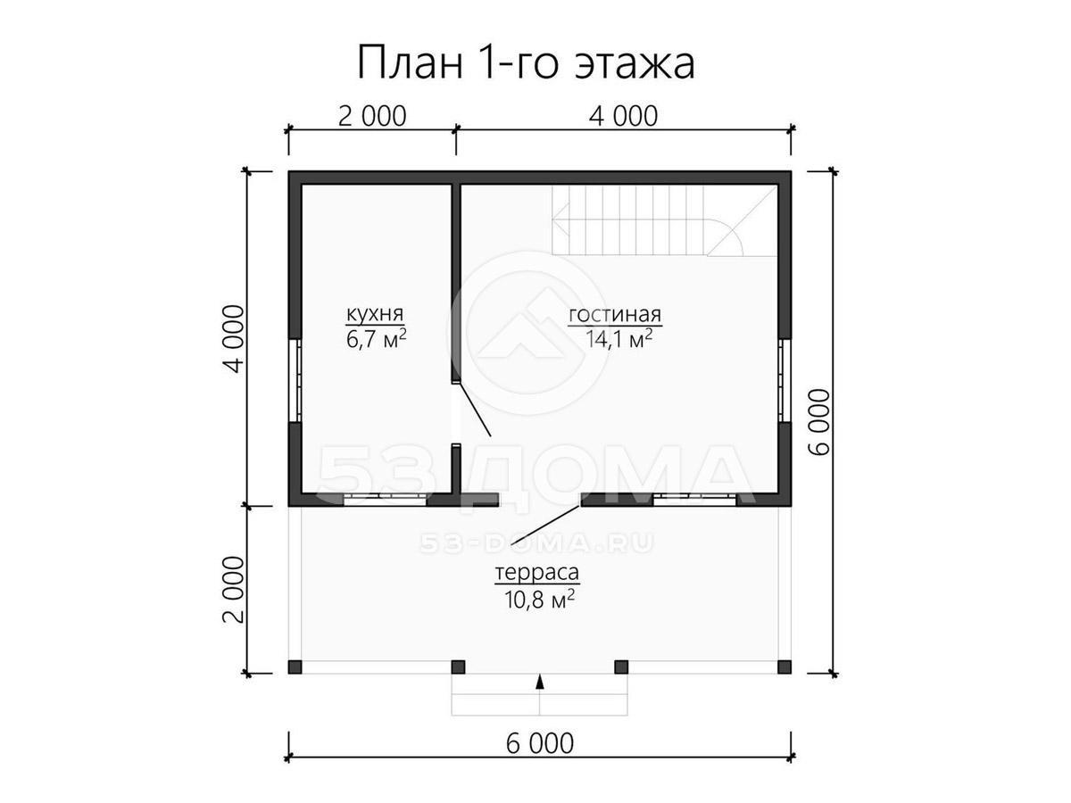 План 1 этаж