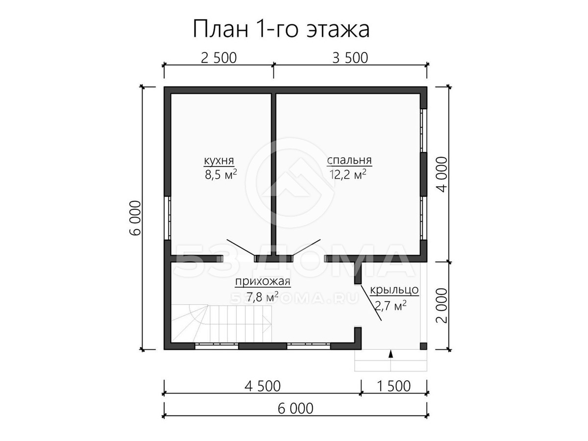 План 1 этаж