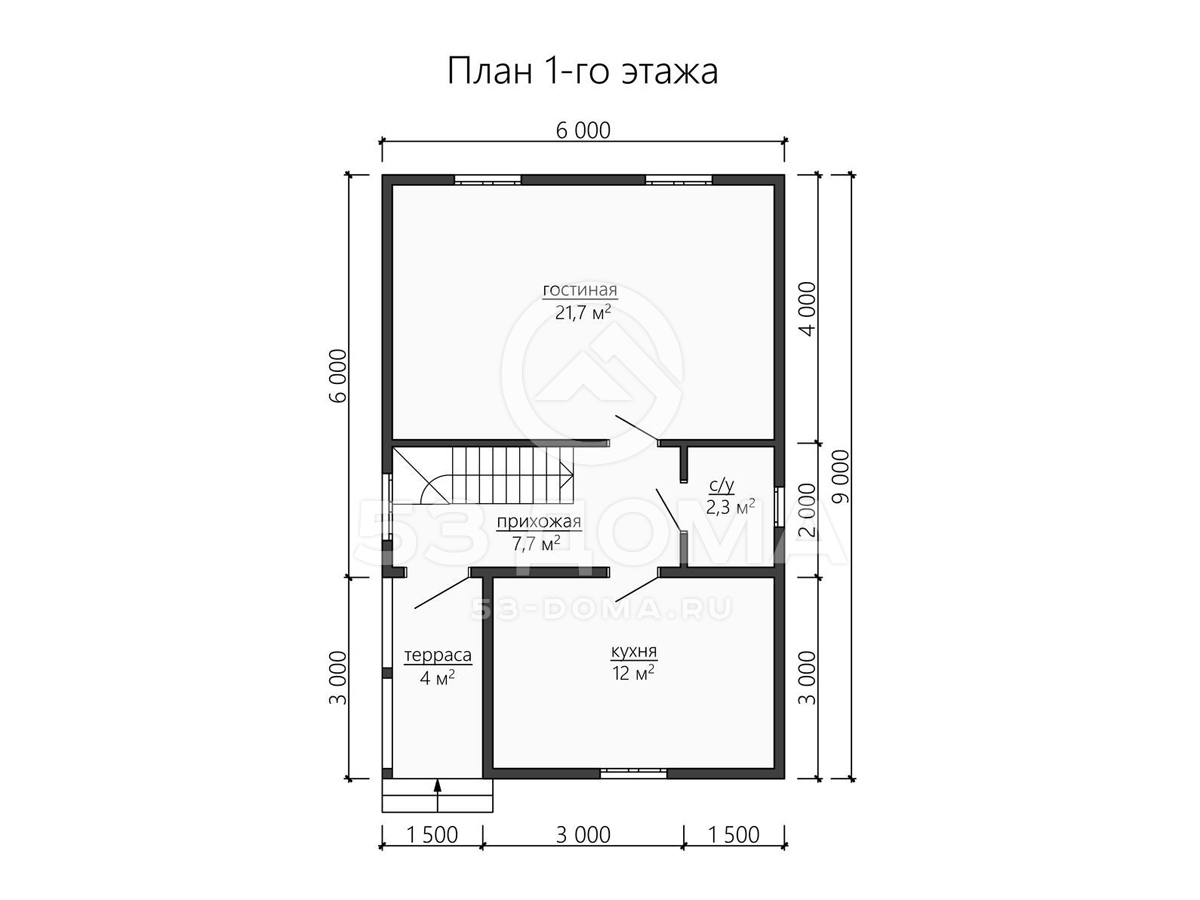 План 1 этаж