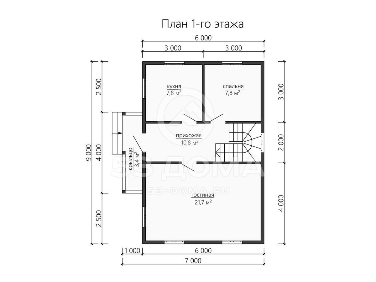 План 1 этаж
