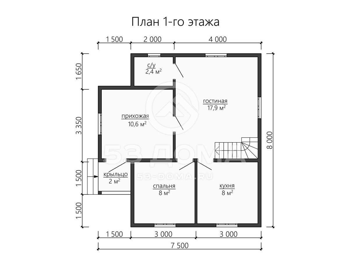 План 1 этаж