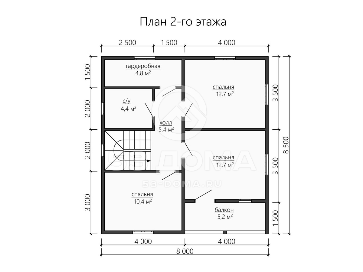 План 2 этаж