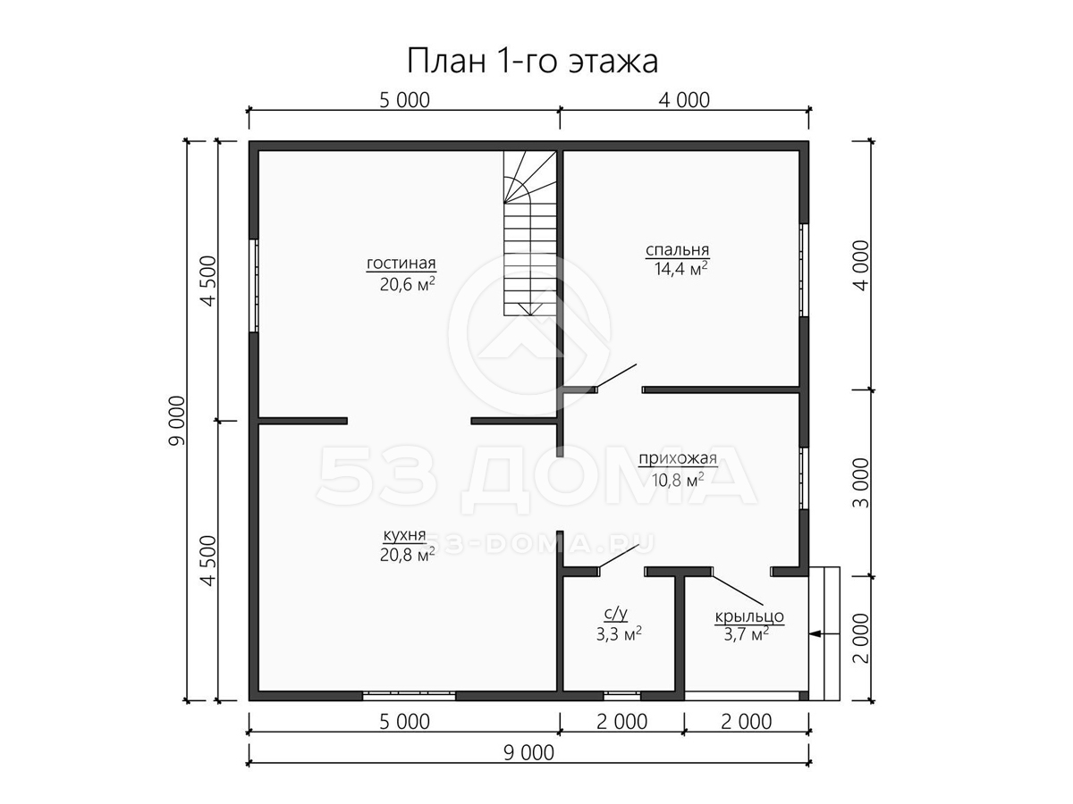План 1 этаж