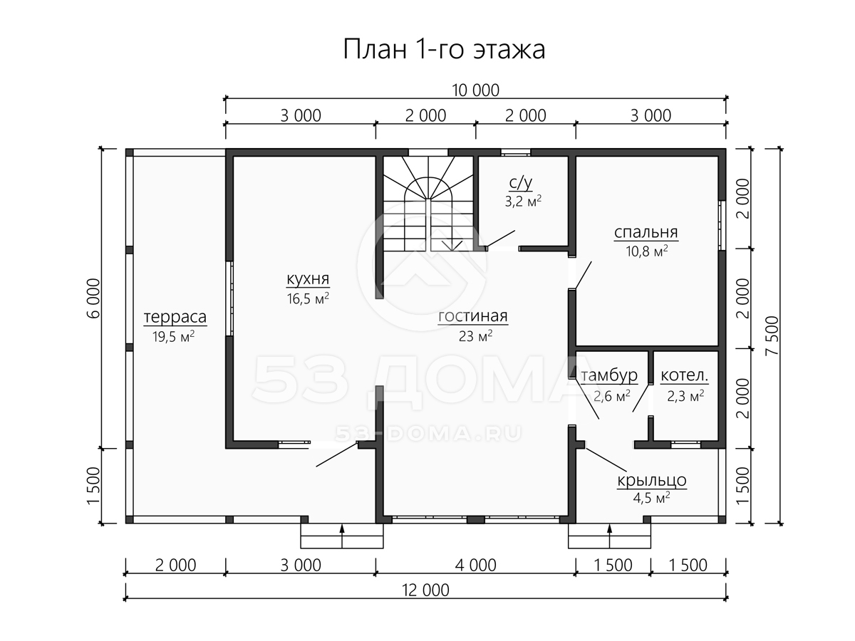 План 1 этаж