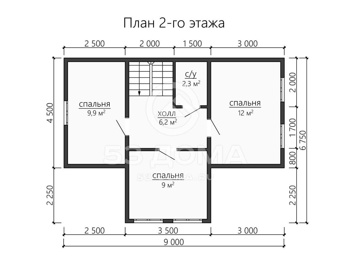 План 2 этаж