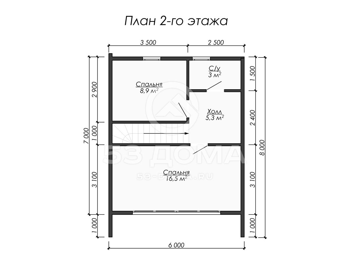 План 2 этаж